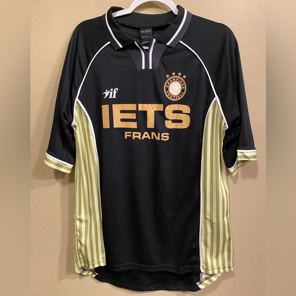 IETS FRANS black football men’s jersey